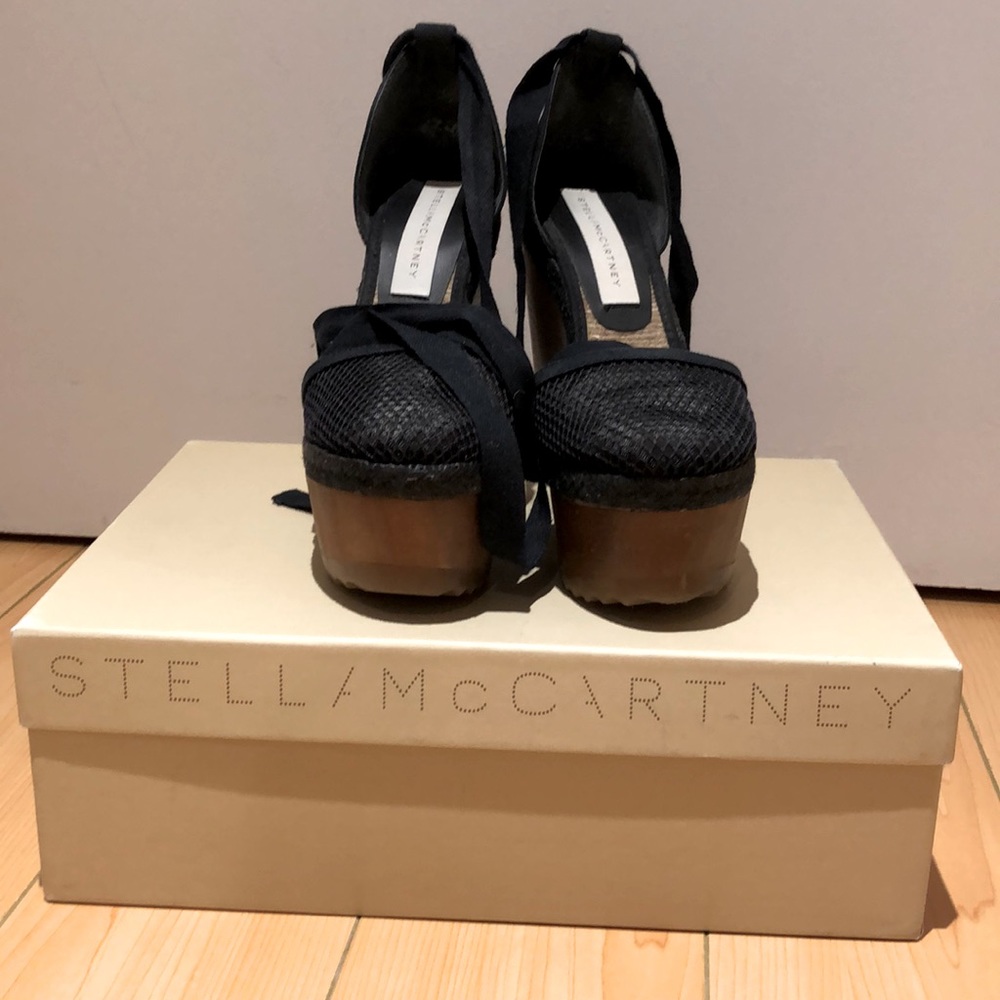 Stella McCartney mesh wedge size 36 new in box